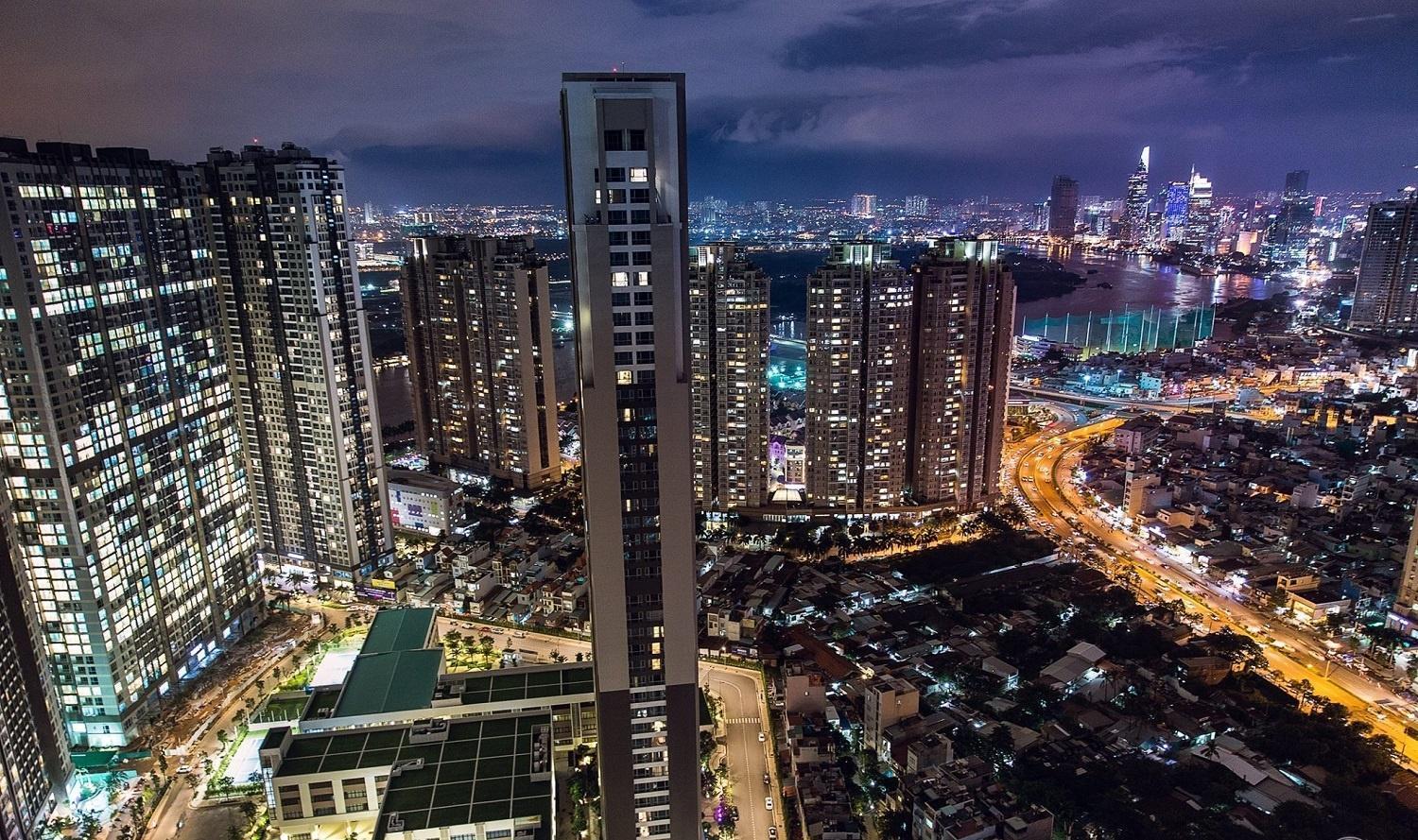 The Berry Vinhomes Luxury Apartments โฮจิมินห์ซิตี้ ภายนอก รูปภาพ